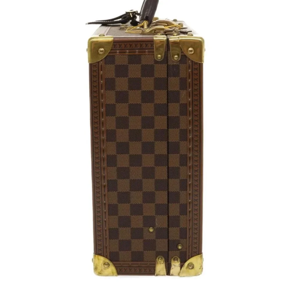 LOUIS VUITTON Damier Ebene Cotteville 40 Trunk LV Auth 29607SV - Picture 5 of 15